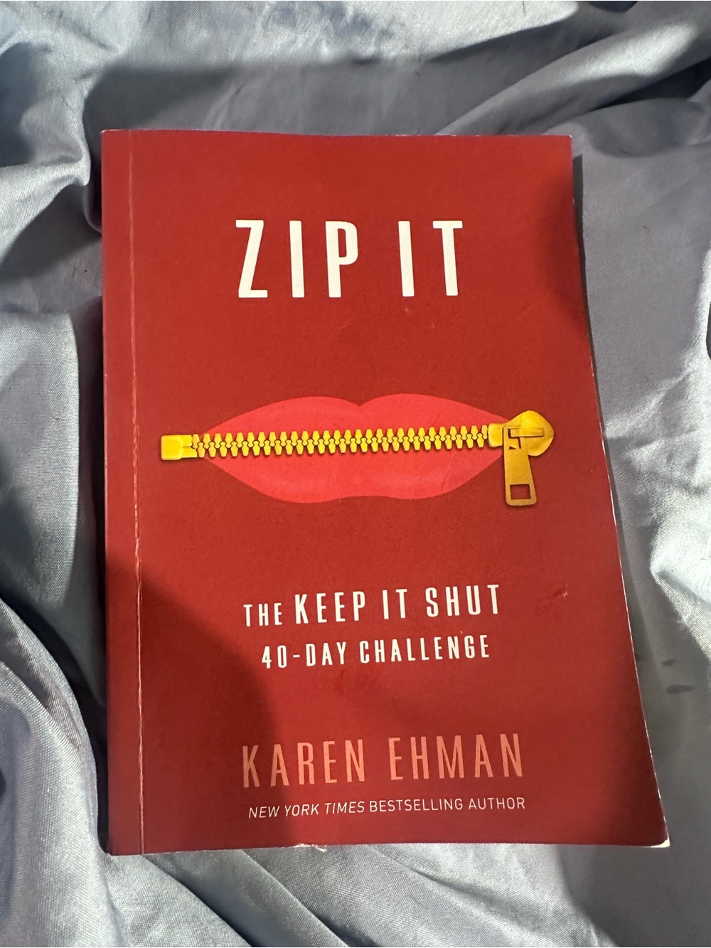 Zip It by Karen Ehman - Red Paperback